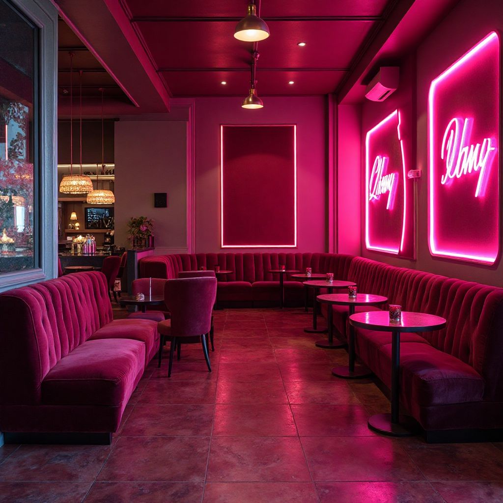 Elegant lounge interior